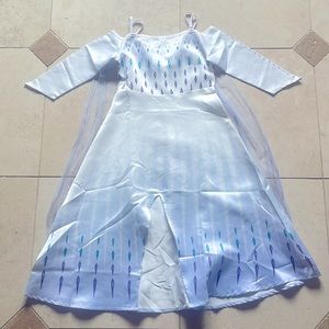Frozen 2 Elsa Show Yourself Girls Costume Size 130 Never Worn!